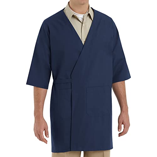 Red Kap Men's RK Collarless Butcher Wrap