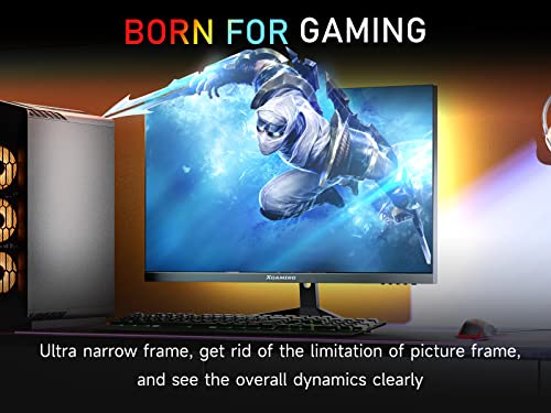 Memzuoix 27-Inch Qhd Gaming Monitor 165Hz, Ips Pc Monitor With Rainbow Lights, 1Ms, 99% Srgb, Freesync G-Sync Compatible, Eye Care, Vesa Mountable, Hdmi, Displayport And Speakers, Black #TOP3