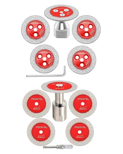 Disque a tronconner carrelage et verre FOCSTOL 50mm avec filetage M14