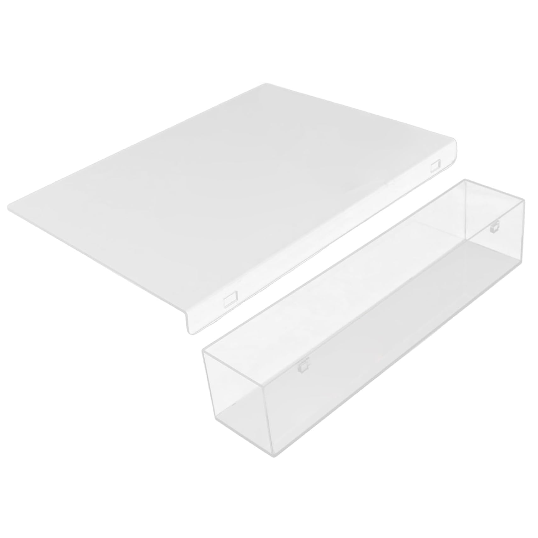Planche à découper acrylique de qualité supérieure avec bac à déchets