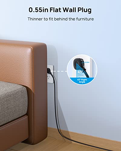 Image of TROND 4000J Surge Protector Power Strip with 12 Widely Spaced Outlets