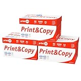 Grâce à la grande opacité de notre papier pour photocopieuse A4, 95 % à 80 g, notre papier d'impression empêche les textes et les images de transparaître au dos de la feuille.