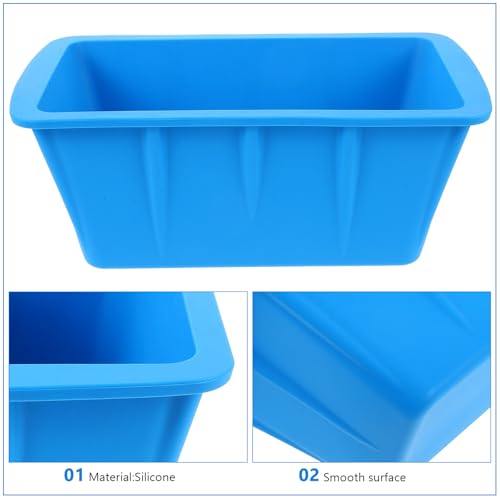 Molde reutilizable grande de silicona para cubos de hielo 3L miniatura 6