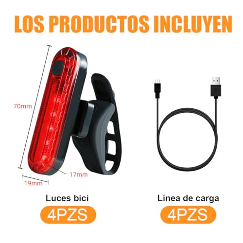 Luces para bicicleta Truper 12 Imagen adicional