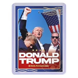 Donald Trump J13 Legendary Trading Card (Protective case Included) – Donald Trump Trading Card – Trump Collectibles, Trump Gifts, Trump 2024, Patriotic & Political Donald Trump – Made in America