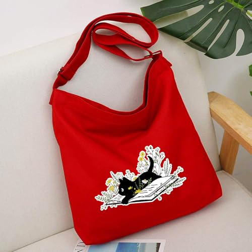Image of Lify Women's Retro Large Size Canvas Shoulder Bag Hobo Crossbody Handbag Casual Tote - 1 Piece