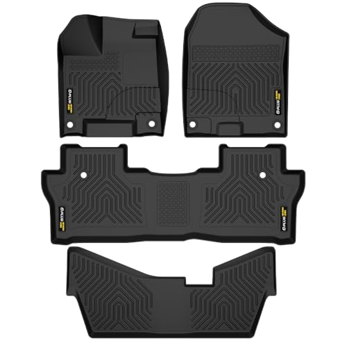 G-PLUS TPE Floor Mats for Honda Pilot (2016-2022) 4pc