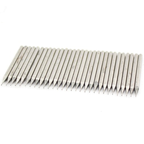 Ilovetool 0.5Mm Diamond Jewelry Drill Bits Carving Bur Tools For Stone Pack Of 30Pcs #TOP2