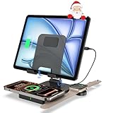 Stazione di ricarica per Apple, caricabatterie wireless per Apple iPhone 15/16/14/13, stazione di ricarica per iPad Mini, iWatch 10/9/Ultra 2, Air Pods, dock di ricarica wireless per dispositivi Apple