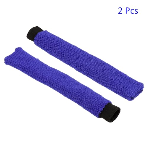 M METERXITY 2 Pack Badminton Towel Overgrip, Nylon Anti-Skid Sweatband Tennis Racquet Grip - Image 4