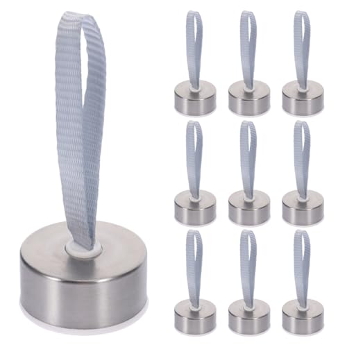 HOLIDYOYO 10 Pièces Bouchon De Bouteille d'eau en Acier Inoxydable Bouteille d'eau Bkr pour Courir s De Jus en Verre Réutilisable Gel De Silice