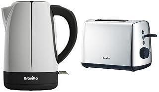 Breville Vista Polished Stainless Steel Jug Kettle, 1.7 L, Silver, 1.7 liters