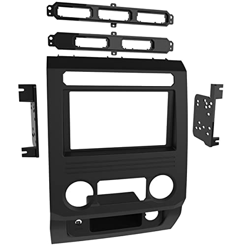 Metra Electronics 95-5850B Radio Install Kit Compatible with Ford F-250/350/450/550 XL 2017-2019, Black
