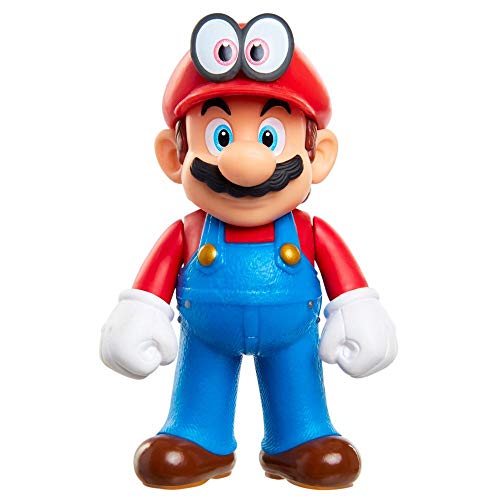 Figura de acción de Nintendo Mario and Cappy Super Mario Odyssey de 2,5