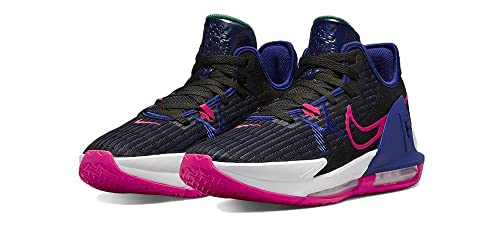 Nike Lebron Witness VI Mens Basketball Trainers CZ4052 Sneakers Shoes (UK 7.5 US 8.5 EU 42, Black Siren red 005)3