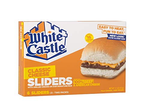 White Castle Classic Cheese Sliders