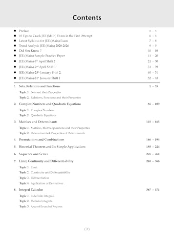 Image of Oswaal JEE Main 25 Years' (2002-2026) |Chapter-wise & Topic-wise Question Bank: Mathematics | Includes-Jan & Apr 2026 Papers Fully Solved | Edition for 2027 Exam