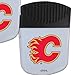 NHL Siskiyou Sports Fan Shop Calgary Flames Chip Clip Magnet with Bottle Opener 2 pack Team Color