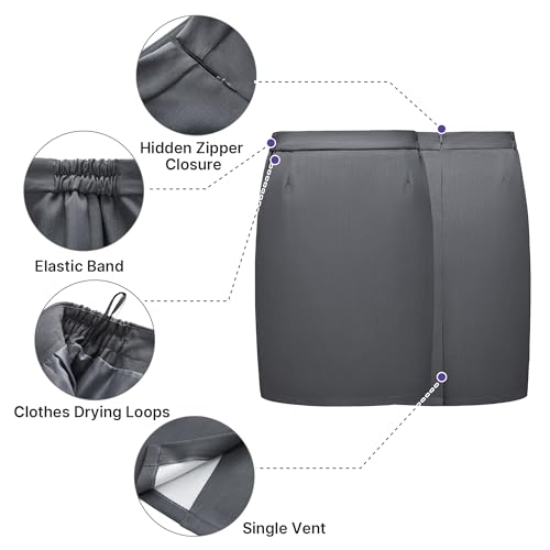 Women's Skirt Suit 2 Piece Set Business Office Suits for Women Dressy Professional Outfits3