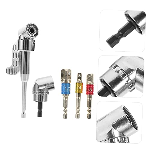 Adaptateur douille en acier durable pour perceuse à angle droit de précision - 5