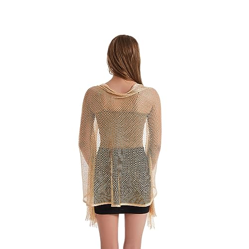 Women's Long Cape Summer Scarf Fashion Soft Fall Thin Knitted Fringe Casual Light Cozy Elegant Pashmina4