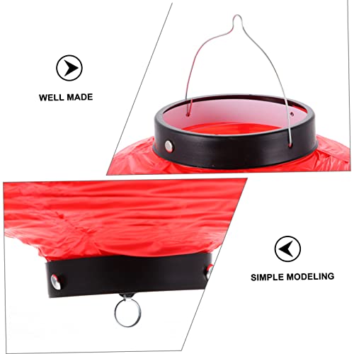 Image of DOITOOL 2 Pcs Japanese Style Decorative Lanterns PVC Waterproof Hanging Lantern for Restaurant Home and Events
