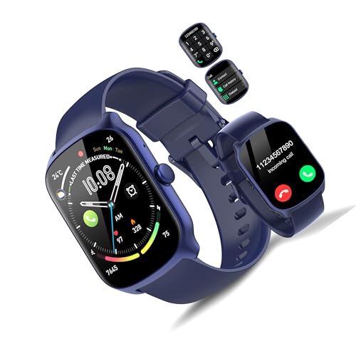 STECEi Smart Watch for Men Women Bluetooth Calls, 1.95 HD Curved Screen Smartwatch with Heart Rate/Sleep Monitor