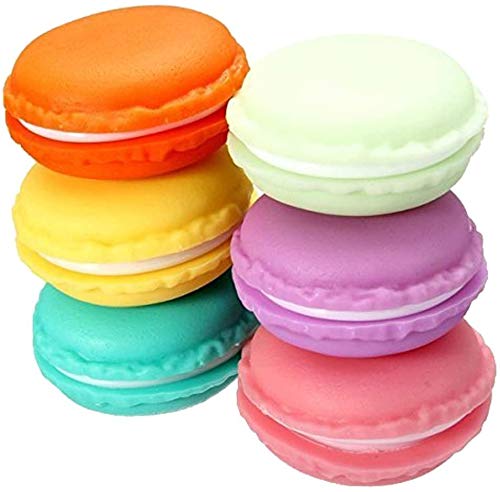 Aestm Pastillero pequeño redondo, portátil, pequeño, 6 unidades Cover