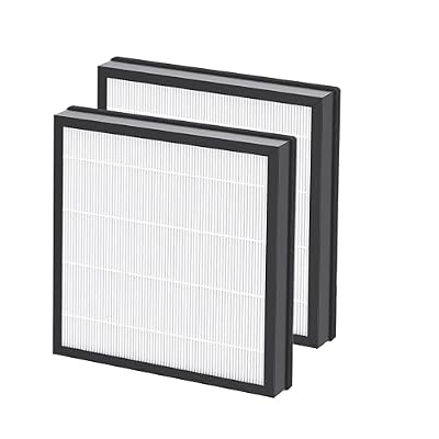 HAP605 HAP607 Replacement Filters for FreAire/XenonLab HAP605 HAP607 Air Purifier 3-in-1 High-Efficiency Activated Carbon Filters for Home 2Pack