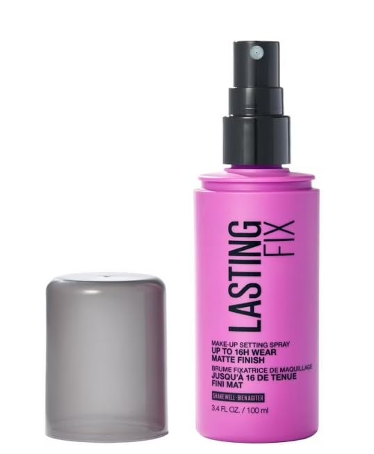 Face~studio Lasting Fix Makeup Setting Spray Matte Finish Up to 16-Hour Wear 3.4 fl oz