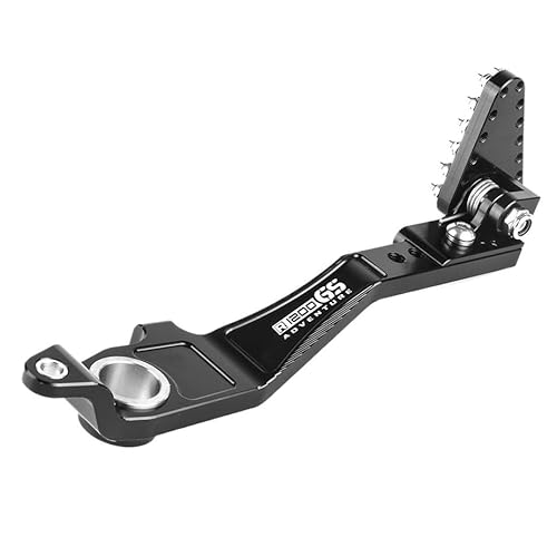Gconla Bk R1200gs Adv Logo Motorcycle Gear Shifter Lever Motorcycle Adjustable Folding Rear Foot Brake Pedal Lever For Gs R1200 R1250gs R1200gs 2013-2021 For 2019-2022 For Adventure