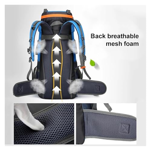 Sac à dos de randonnée 70 L SCRUBY avec rangement optimisé