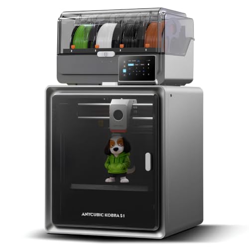 Image of Anycubic Kobra S1 V2 Combo 3D Printer EU Plug