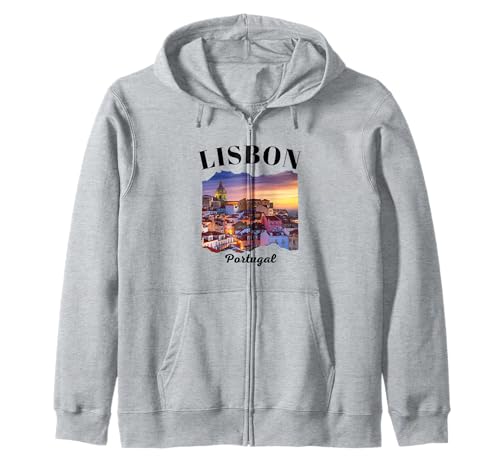 Lisboa Sudadera con Capucha