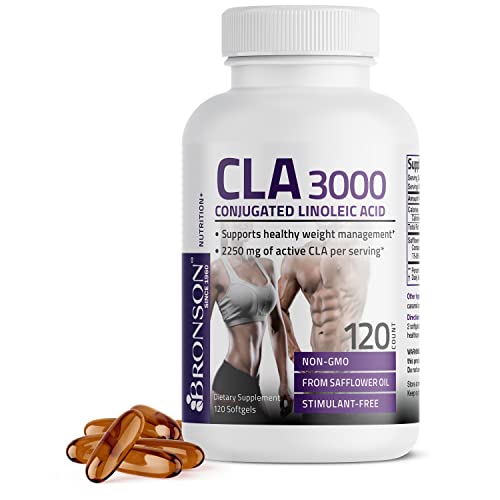 image for Bronson CLA 3000 Extra High Potency Supports Healthy Weight Management