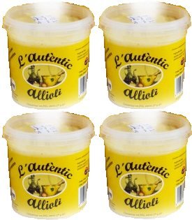 Salsa Allioli L'autentic tarro de 140 g. [PACK 4 UNIDADES]