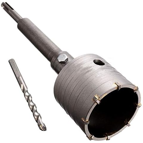 Hanperal Hole Saw Kit for SDS Plus, 65mm SDS Plus Shank Hole Saw Cutter Concrete Cement Stone Wall Drill Bit Cover