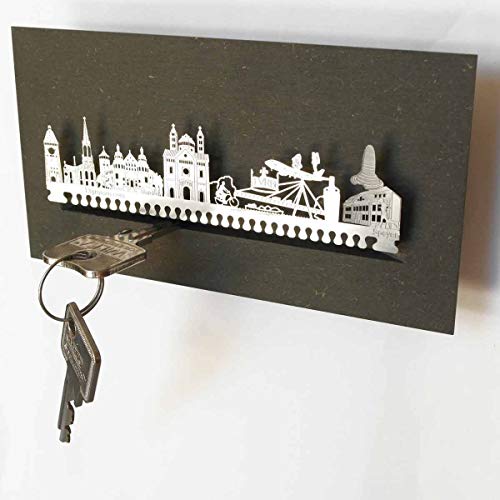 Preisvergleich Produktbild 13gramm Speyer-Skyline Schlüsselbrett Souvenir in der Geschenk-Box