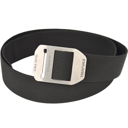 Trayvax Cinch Belt, Tactical Nylon Web Belt for Men and Women, Outdoor Hiking and Military Accessories