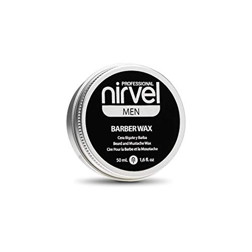 Nirvel Men Barber Wax Cera Bigote y Barba Beard And Mustache Wax 50 ml.