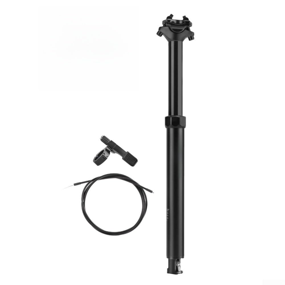 Bicycle Dropper Seatpost With Remote