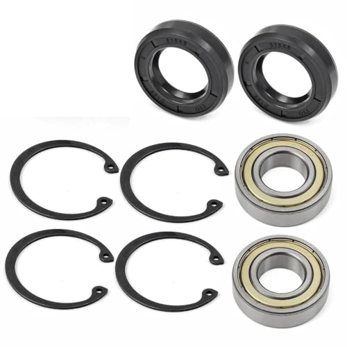 Kit joint de roulement d'essieu arrière pour réparer les fuites et bruits sur chariot