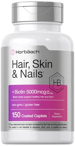 Horbäach Hair, Skin & Nails Vitamins, 150 Caplets