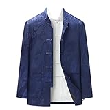 Photo Gallery eesuei uomini drago cinese aggiungere pile addensare kung fu cappotti cina capodanno tang suit abbigliamento tradizionale giacche hanfu uomini, blu, l Photo Gallery eesuei uomini drago cinese aggiungere pile addensare kung fu cappotti cina capodanno tang suit abbigliamento tradizionale giacche hanfu uomini, blu, l