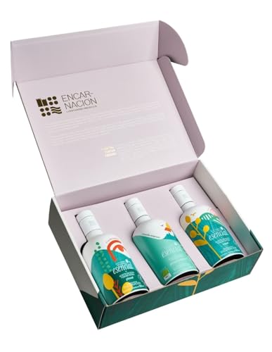 Esencial | Pack Regalo Aceite de Oliva Virgen Extra Verde Temprano Royal + Picual + Picual Ecológico - 3 x 500 ml