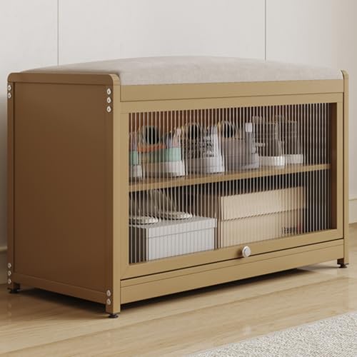 Banc de rangement à chaussures pour optimiser les petites entrées - 2