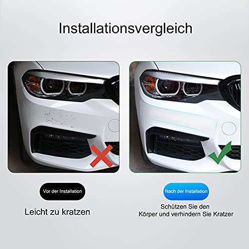 Esteopt Transparente Autoschutzfolie, 5 cm x 10 m Universal-Einstiegsleistenschutzfolie, selbstklebende Autofolie, Vinylfolie, DIY-Auto-Wrap-Aufkleber für Autos, Motorräder, Fahrräder, kratzfest