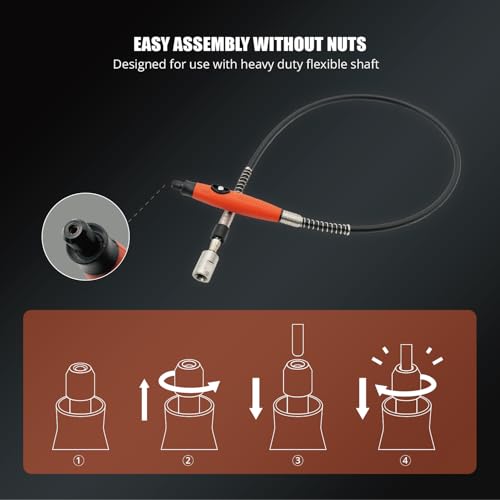 Image of SPTA Gray Light Cut & Finish Pad with 1 /8 inch Shank, 5Pcs Gray Flexible Shaft Cylinder Polishing Pad Set,Mini Car Detailing Pads for Small Area for Flexible Shaft & Drill Attachment -PT194-5