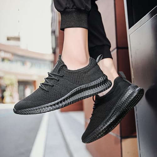 Image of Mens Running Tennis Casual Walking Shoes Fashion Athletic Gym Sports Sneakers for Men Breathable Lightweight Comfortable Shoes