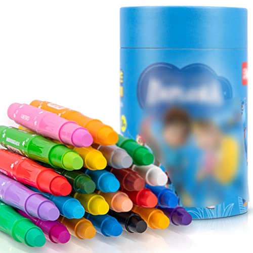 Drawing pens Rotating Crayon Children's Washable Primary School Students Painting Graffiti Painting Tool Art and Crafts Supplies Colour pens